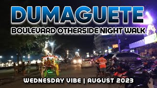 DUMAGUETE BOULEVARD OTHERSIDE WEDNESDAY NIGHT WALKING TOUR  Exploring Dumaguete Philippines 🇵🇭 [upl. by Inalak]