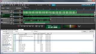 Mixcraft 7 Loops amp Library Composing A Song With Loops [upl. by Flavia662]