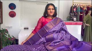 PURE TUSSAR SILK SAREE IN BLOCK amp DIGITAL PRINT [upl. by Eux5]