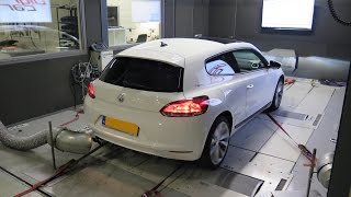 Volkswagen Scirocco 14 TSI 160 HP  Stage II Chiptuning  Digicar Engineering [upl. by Lamej]