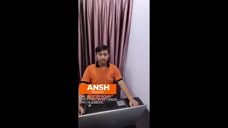 Mastering Abacus Skills Ansh Biswas One Digit 100 Rows Challenge tables abacus [upl. by Enajyram646]