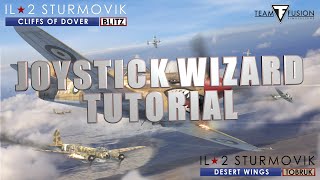 NEW Joystick Wizard IL2 Sturmovik Cliffs of Dover Blitz  Desert Wings Tobruk [upl. by Arrio]