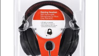 35 Kmart Anko Gaming Headset With Detachable Microphone Unboxing Setup and Review ⭐️ ⭐️ ⭐️ ⭐️ ½ [upl. by Ahtelrac]