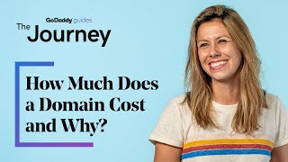 How Much Does a Domain Name Cost per Year  And Why  The Journey [upl. by Nalyk496]