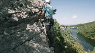 Mohonk Mountain House Via Ferrata [upl. by Kopaz549]