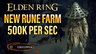 Elden Ring Rune Farm  New Rune Glitch 500K Runes Per Second [upl. by Sass737]