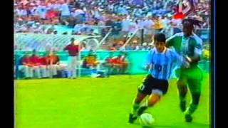 1996 August 3 Nigeria 3Argentina 2 Olympicsavi [upl. by Micheil]