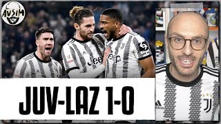 Vittoria fondamentale ma partita imbarazzante  Avsim Post JuventusLazio 10 [upl. by Gaskins]