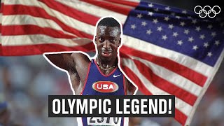 Michael Johnsons 🇺🇸 first 400m200m Double in Olympic History [upl. by Craggy]