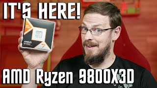 AMDs Worst Kept Secret  Ryzen 9800X3D Launch Review [upl. by Noyes683]