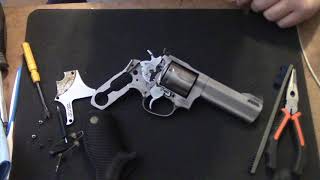 Taurus Tracker Revolver Disassembly [upl. by Cecilius]