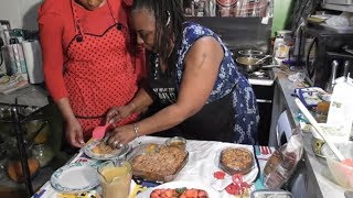 How to make Vegan Peach Cobbler [upl. by Zurkow]