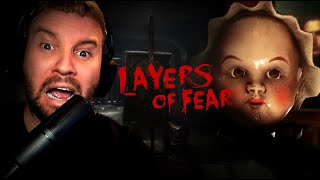 A PSYCHEDELIC HORROR GAME Layers Of Fear [upl. by Enniotna]