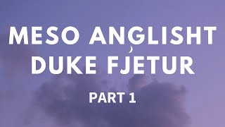 Meso Anglisht ose Shqip duke fjetur Learn English or Albanian while you sleep Mesimi 2 Part 1 [upl. by Einnoj]