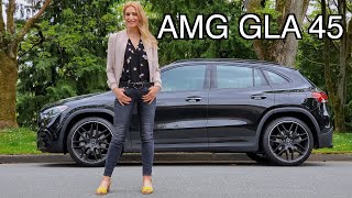 Mercedes GLA AMG 45  What makes an AMG [upl. by Morette]