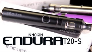 ENDURA T20S Starter Kit by Innokin MTL Kit Great Starter Kit All In One Vape Mod Review [upl. by Salvidor]