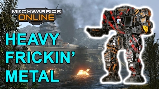 HEAVY FRICKIN METAL  Highlander Hero Mech  Mechwarrior Online  TTB [upl. by Arihppas305]