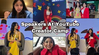 We Spoke infront of 500 Creators at YouTube Creator Camp 2023 [upl. by Ydoow]