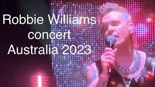 Robbie Williams Concert — Perth Australia  XXV Tour 1 December 2023 [upl. by Clintock]