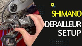 Shimano DEORESLXXTXTR 12 Speed Derailleur setup  How To Setup Your Shimano Derailleur [upl. by Bea]