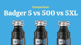 Badger 5 Vs Badger 500 Vs Badger 5XL A Comparison [upl. by Sudoeht977]