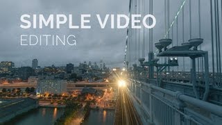 Simple Video Editing w Premiere Pro CS6 [upl. by Philbin586]