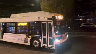 MTA NYCT 7113 on the B83 to Spring Creek Towers at Broadway Junction [upl. by Monda700]