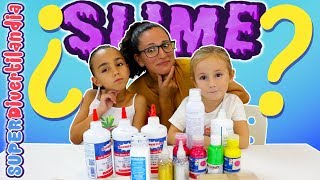 Primer SLIME CASERO ¿Lo conseguiremos slime [upl. by Netsryk]