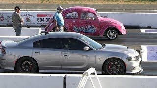 Modified VW Beetle V8 HOT ROD w REMUS Exhaust Start Up Sounds REVS Details [upl. by Norabal269]