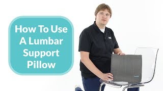 How To Use A Lumbar Cushion On A Chair [upl. by Arty]