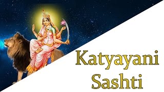 Katyayani Jaap Mantra 108 Repetitions  Day 6 Navratri  Sashti [upl. by Assiluy]