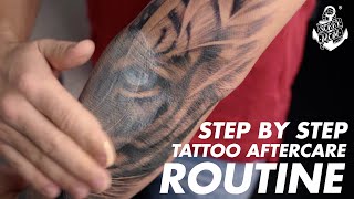 Professional Tattoo Aftercare Guide DaybyDay  Sorry Mom [upl. by Susy]