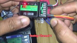 RC Radio How to Connect Tutorial For Beginners  FlySky FS i6 and FS ia6b [upl. by Harlie]