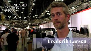 Frederik Larsen SNS Herning  Interview SS14 [upl. by Anilejna141]