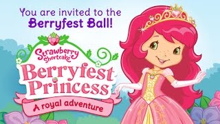 Strawberry Shortcake Berryfest Princess Part 1  iPad app demo for kids  Ellie [upl. by Willa]