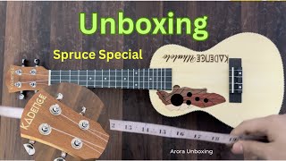 Kadence Ukulele Concert 24quot Spruce Special  Kadence Ukulele Special [upl. by Kerns878]