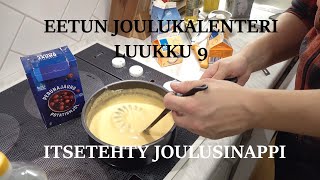 Eetun joulukalenteri Luukku 9 Itsetehty joulusinappi [upl. by Neicul213]