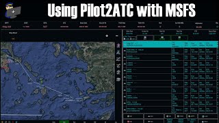 MSFS 2020  HOW TO Use Pilot2ATC with Microsoft Flight Simulator 2020 [upl. by Horvitz978]