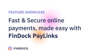 FinDock PayLinks Payment Links [upl. by Adnouqal]