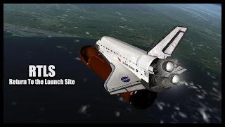 RTLS Return To Launch Site  Orbiter Space Flight Simulator 2010 [upl. by Sigismondo]