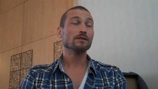 Andy Whitfield oneonone interview Part 1 [upl. by Damaris196]