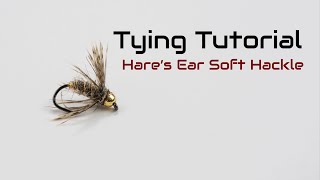 Bead Head Soft Hackle Hares Ear Tutorial [upl. by Kate]