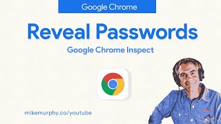 Google Chrome Inspect How To Reveal Hidden Passwords [upl. by Einaej169]