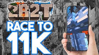 2b2t Race to 11k Subs Vertical Minecraft Stream [upl. by Taub]