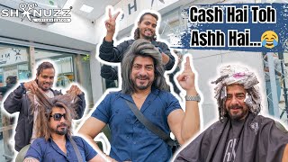 CASH HAI TOH ASH HAIN🤩 Shanuzz Salon [upl. by Seys]