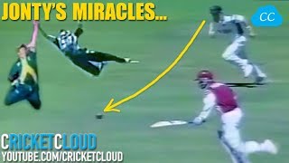 Jonty Rhodes Miracle Best Fielding Catches amp Runouts  One Video to Learn How to Field [upl. by Willcox]