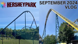 Hersheypark Vlog September 2024 [upl. by Adnahsam]