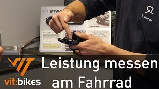 Wieviel Power hast du Leistungsmessung Fahrrad  Radlabor und vitbikesTV [upl. by Ecenaj720]