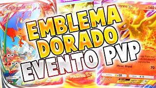 🔥 Conseguimos el EMBLEMA DORADO del PRIMER EVENTO PVP en Pokémon TCG Pocket 🔥 [upl. by Noyerb711]