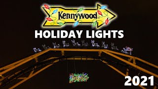 Kennywood Holiday Lights 2021  Highlight Reel [upl. by Cormac35]